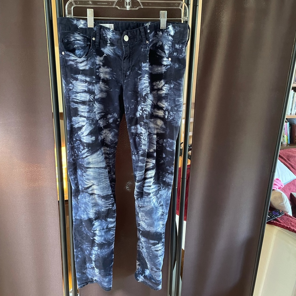 Gap 1969 Tie Dye Skinny Jeans